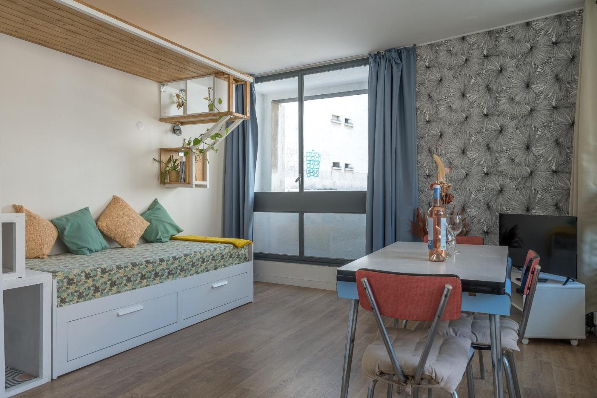 *Las Flores* Joli Studio Avec Balcon Marseille Luaran gambar